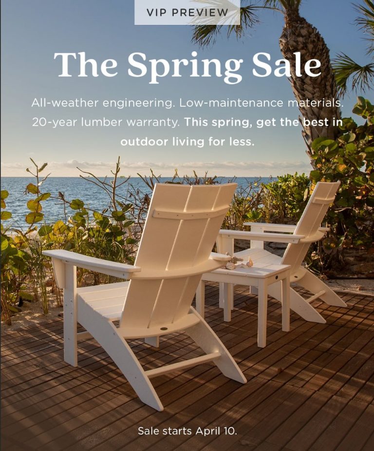 Read more about the article ✨POLYWOOD SPRING SALE✨