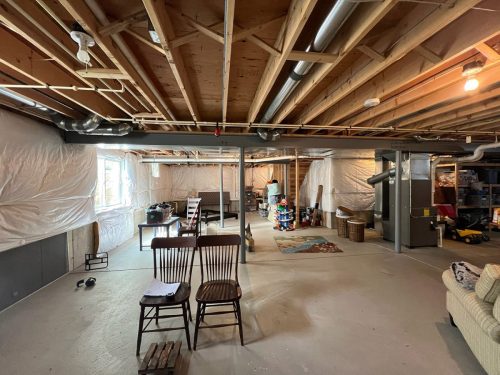 Basement Interior Design Before After 1
