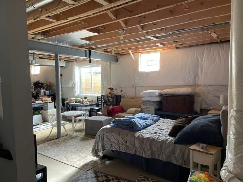 Basement Interior Design Before After 7